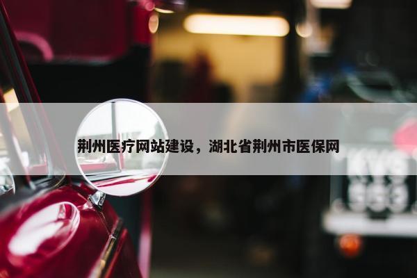 荆州医疗网站建设，湖北省荆州市医保网