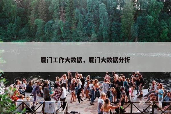 厦门工作大数据，厦门大数据分析