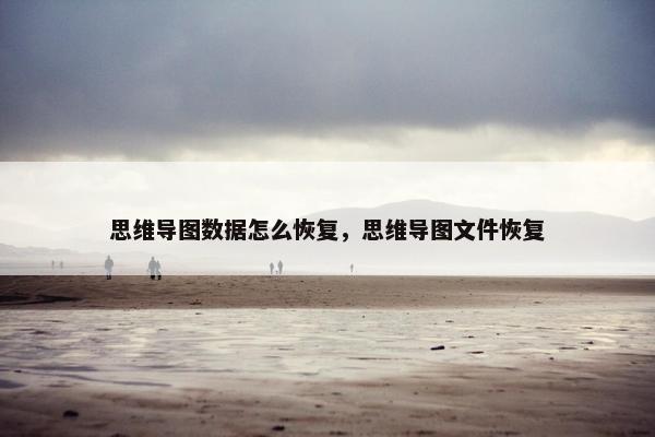 思维导图数据怎么恢复，思维导图文件恢复