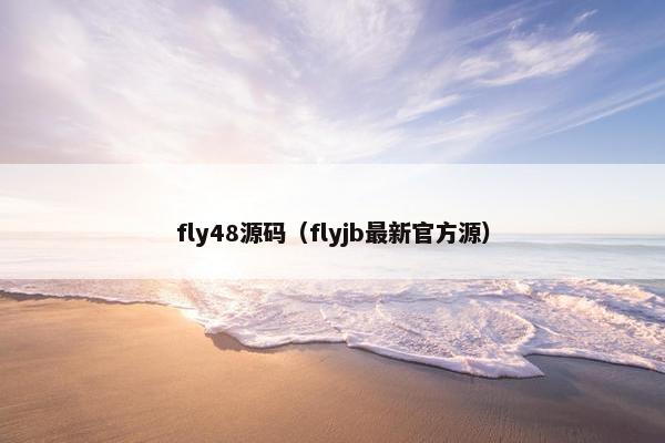 fly48源码（flyjb最新官方源）