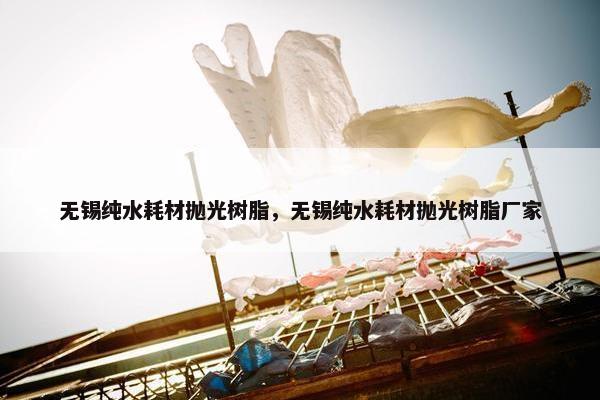无锡纯水耗材抛光树脂，无锡纯水耗材抛光树脂厂家