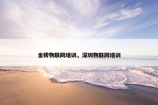 金砖物联网培训，深圳物联网培训