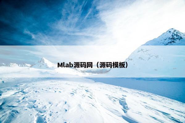 Mlab源码网（源码模板）