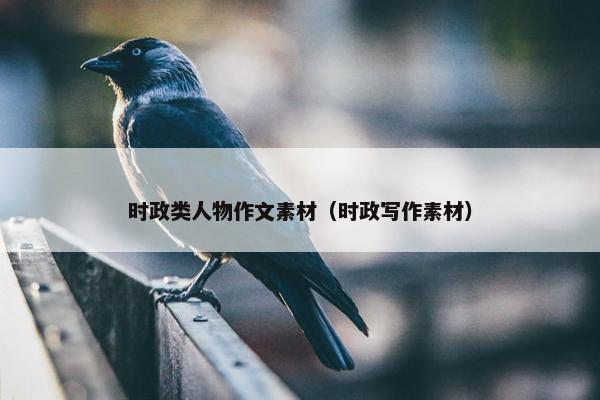 时政类人物作文素材（时政写作素材）