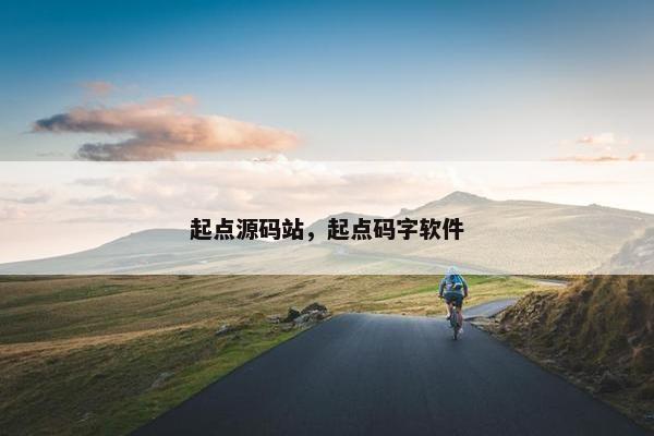 起点源码站，起点码字软件