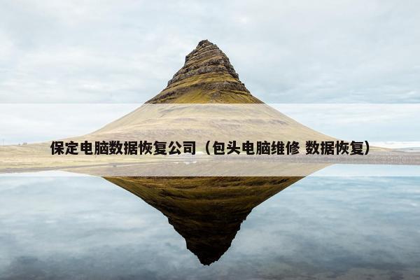 保定电脑数据恢复公司（包头电脑维修 数据恢复）