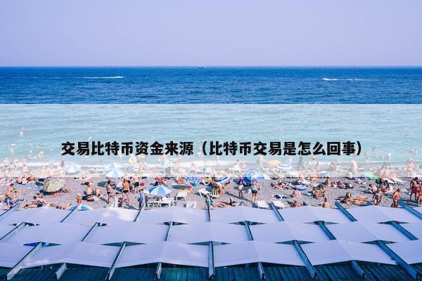交易比特币资金来源（比特币交易是怎么回事）