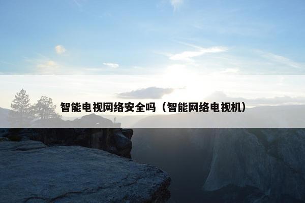 智能电视网络安全吗（智能网络电视机）
