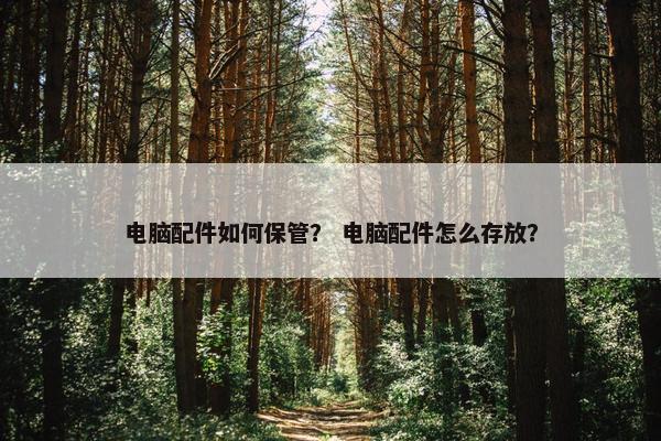 电脑配件如何保管？ 电脑配件怎么存放？