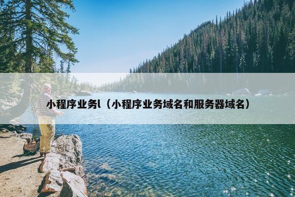 小程序业务l（小程序业务域名和服务器域名）