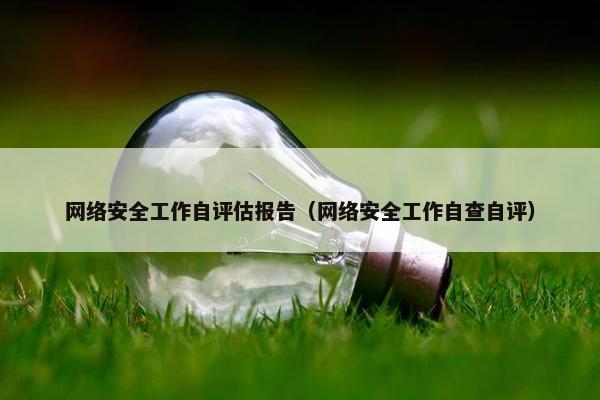 网络安全工作自评估报告（网络安全工作自查自评）