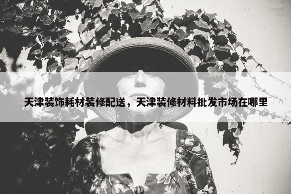 天津装饰耗材装修配送，天津装修材料批发市场在哪里