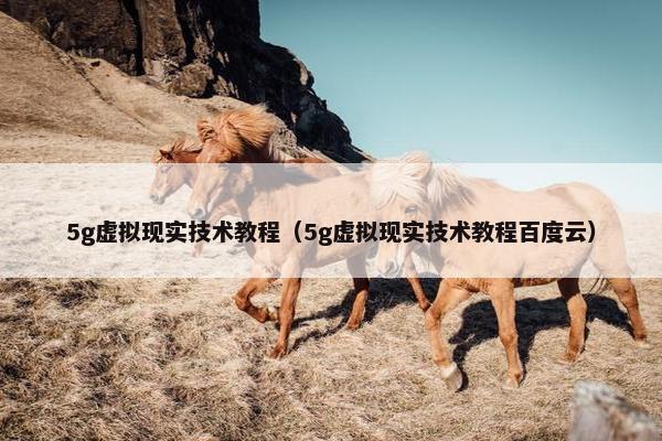 5g虚拟现实技术教程（5g虚拟现实技术教程百度云）