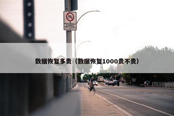 数据恢复多贵（数据恢复1000贵不贵）