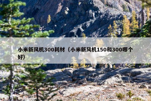 小米新风机300耗材（小米新风机150和300哪个好）