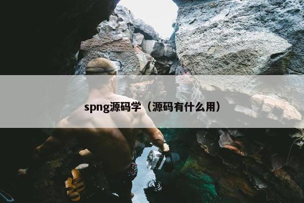 spng源码学（源码有什么用）