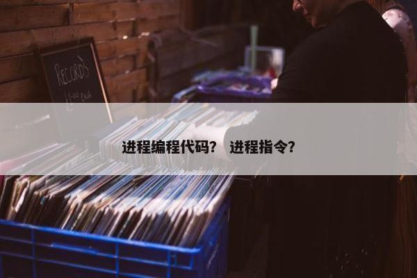 进程编程代码？ 进程指令？