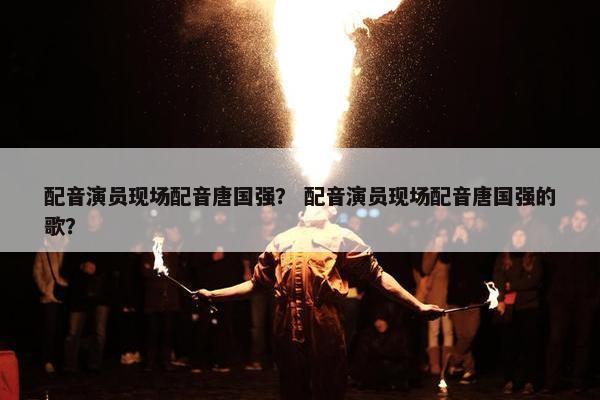 配音演员现场配音唐国强？ 配音演员现场配音唐国强的歌？