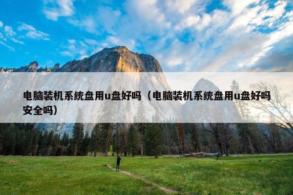 电脑装机系统盘用u盘好吗（电脑装机系统盘用u盘好吗安全吗）