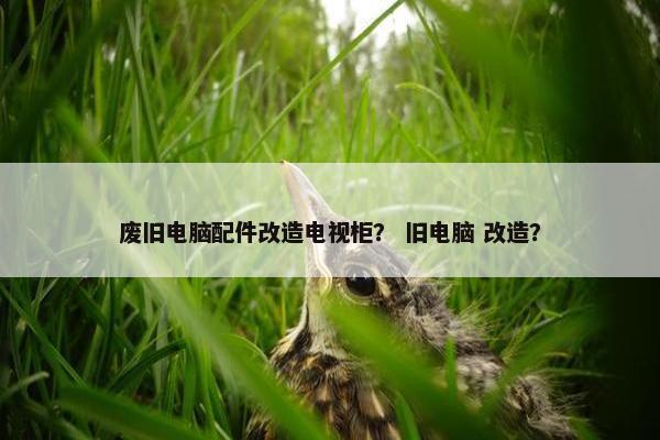 废旧电脑配件改造电视柜？ 旧电脑 改造？