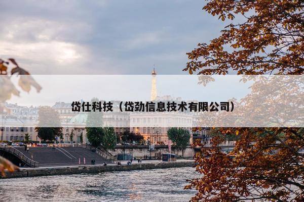岱仕科技（岱劲信息技术有限公司）