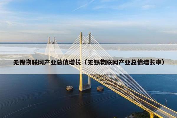 无锡物联网产业总值增长（无锡物联网产业总值增长率）
