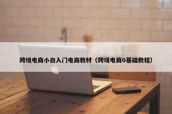 跨境电商小白入门电商教材（跨境电商0基础教程）