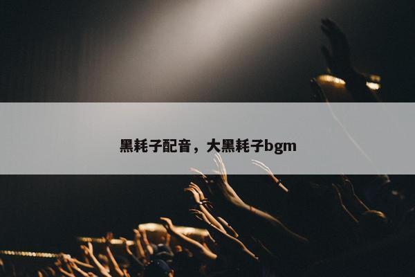 黑耗子配音，大黑耗子bgm