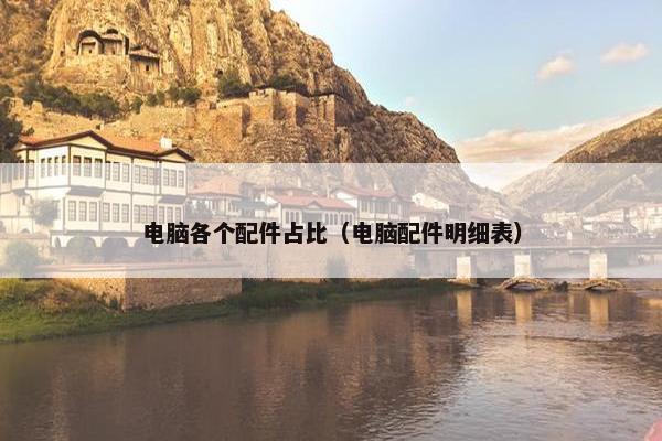 电脑各个配件占比（电脑配件明细表）