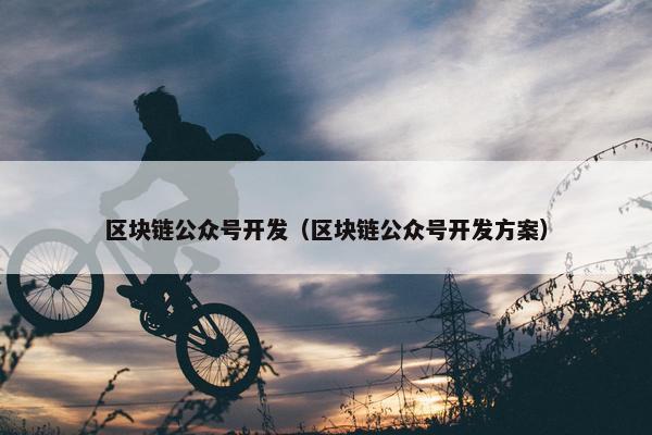 区块链公众号开发（区块链公众号开发方案）