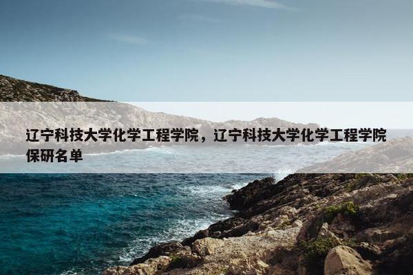 辽宁科技大学化学工程学院，辽宁科技大学化学工程学院保研名单