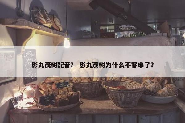 影丸茂树配音？ 影丸茂树为什么不客串了？