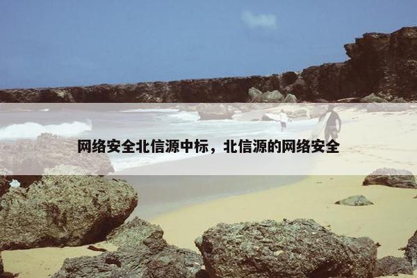网络安全北信源中标，北信源的网络安全