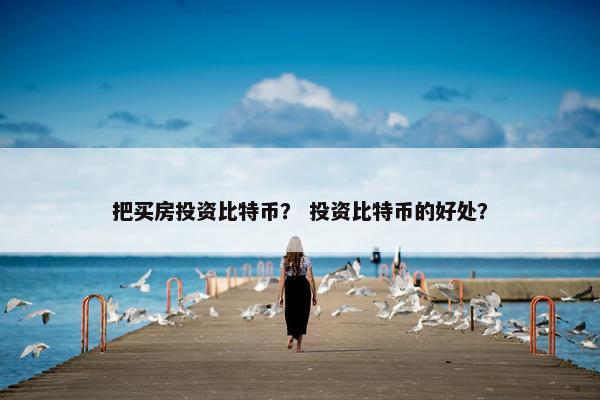 把买房投资比特币？ 投资比特币的好处？