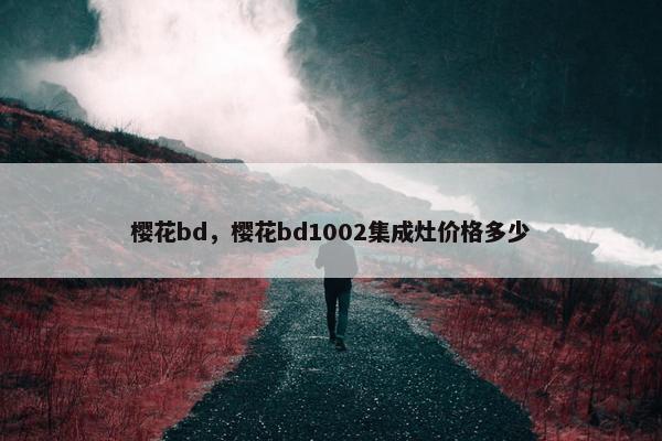 樱花bd，樱花bd1002集成灶价格多少