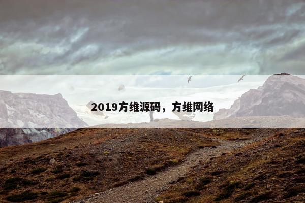 2019方维源码，方维网络