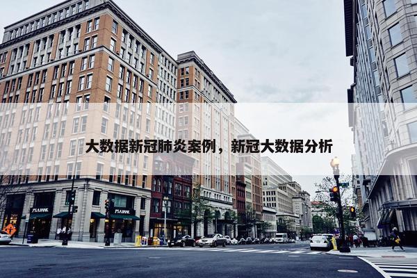 大数据新冠肺炎案例，新冠大数据分析