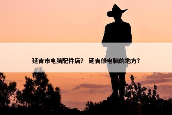 延吉市电脑配件店？ 延吉修电脑的地方？