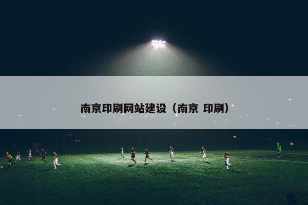 南京印刷网站建设（南京 印刷）