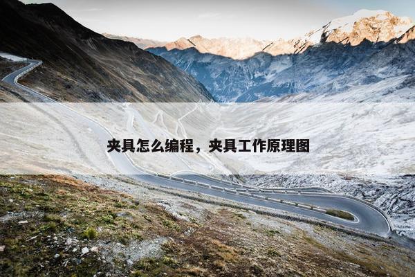 夹具怎么编程，夹具工作原理图