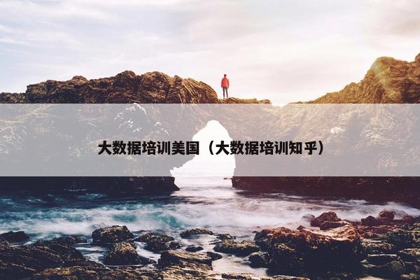 大数据培训美国（大数据培训知乎）