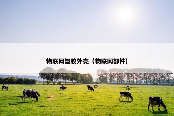 物联网塑胶外壳（物联网部件）