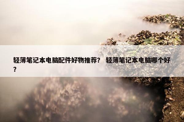 轻薄笔记本电脑配件好物推荐？ 轻薄笔记本电脑哪个好？