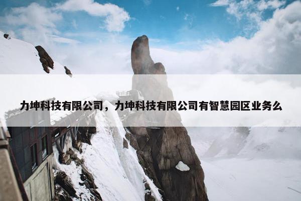 力坤科技有限公司，力坤科技有限公司有智慧园区业务么