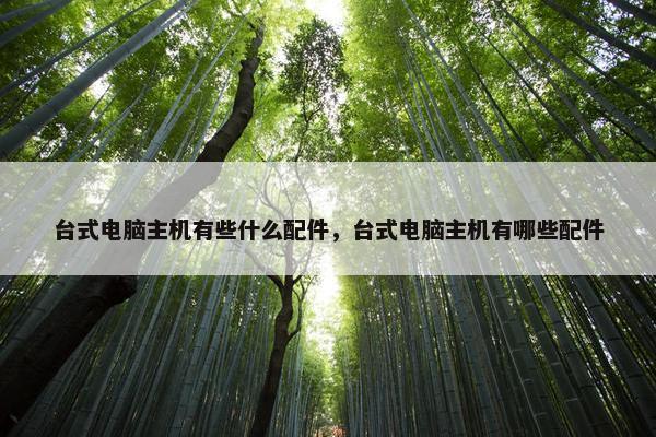 台式电脑主机有些什么配件，台式电脑主机有哪些配件