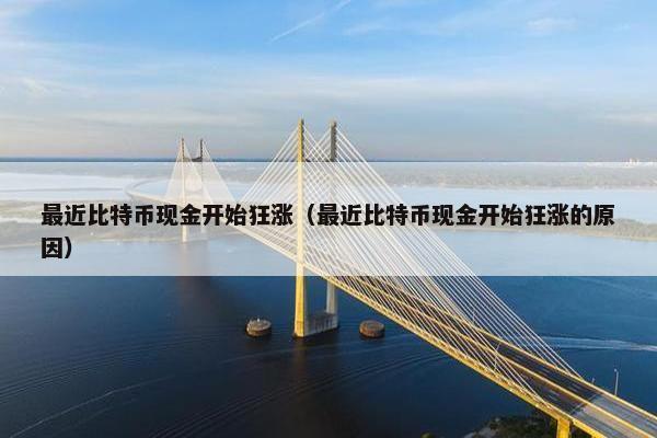 最近比特币现金开始狂涨（最近比特币现金开始狂涨的原因）