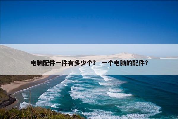 电脑配件一件有多少个？ 一个电脑的配件？