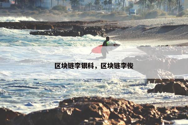 区块链李银科，区块链李俊
