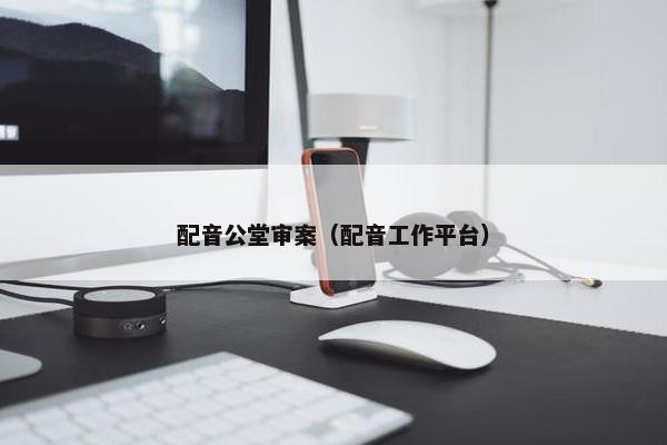 配音公堂审案（配音工作平台）