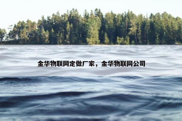 金华物联网定做厂家，金华物联网公司